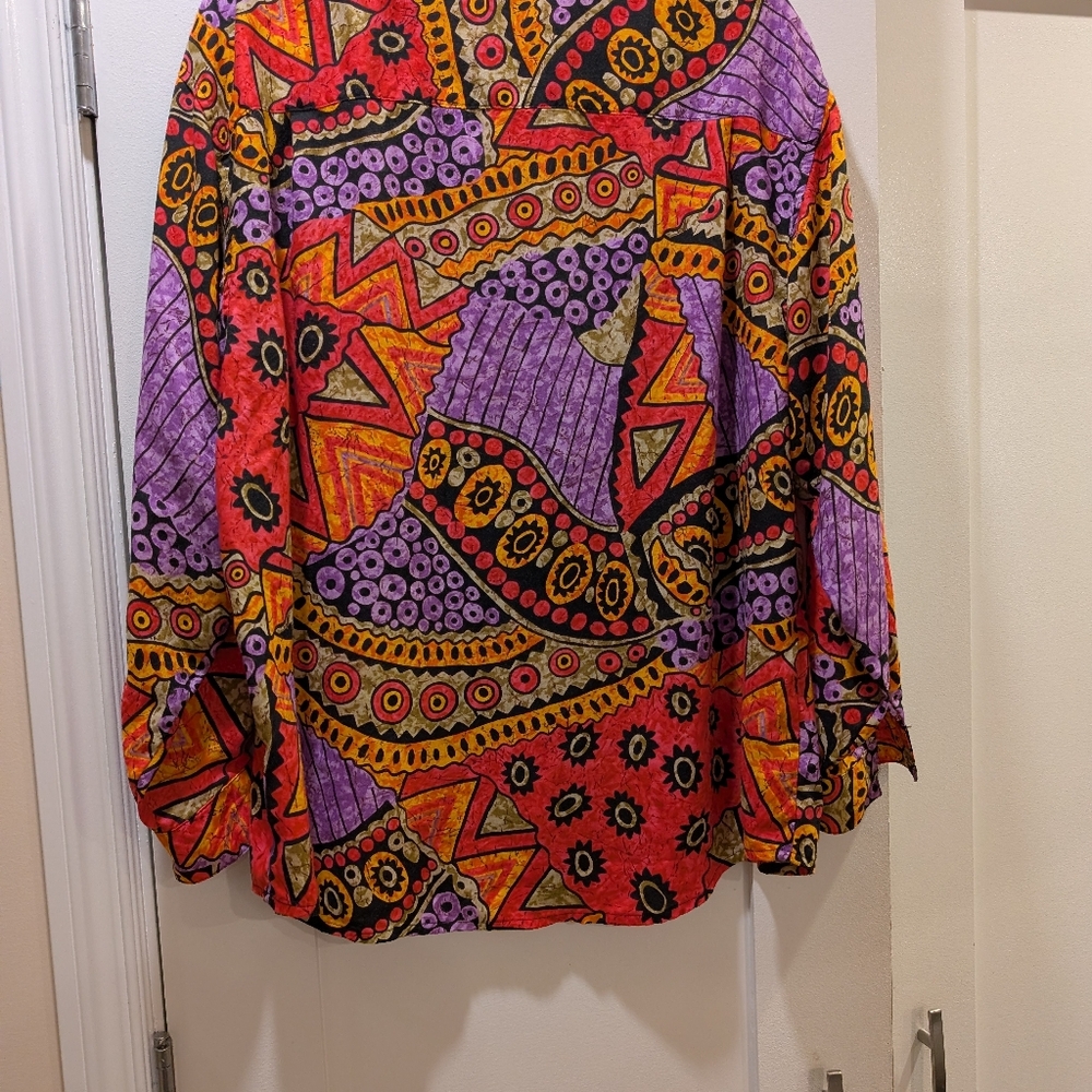 Vintage PikNik Vancouver Top,L - Picture 3 of 8